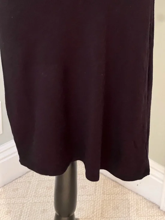 Antistar Black V Neck Dress | Size M | Stretchy | Preowned | Classic Everyday - Picture 5 of 11